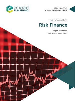 cover image of The Journal of Risk Finance, Volume 19, Number 1